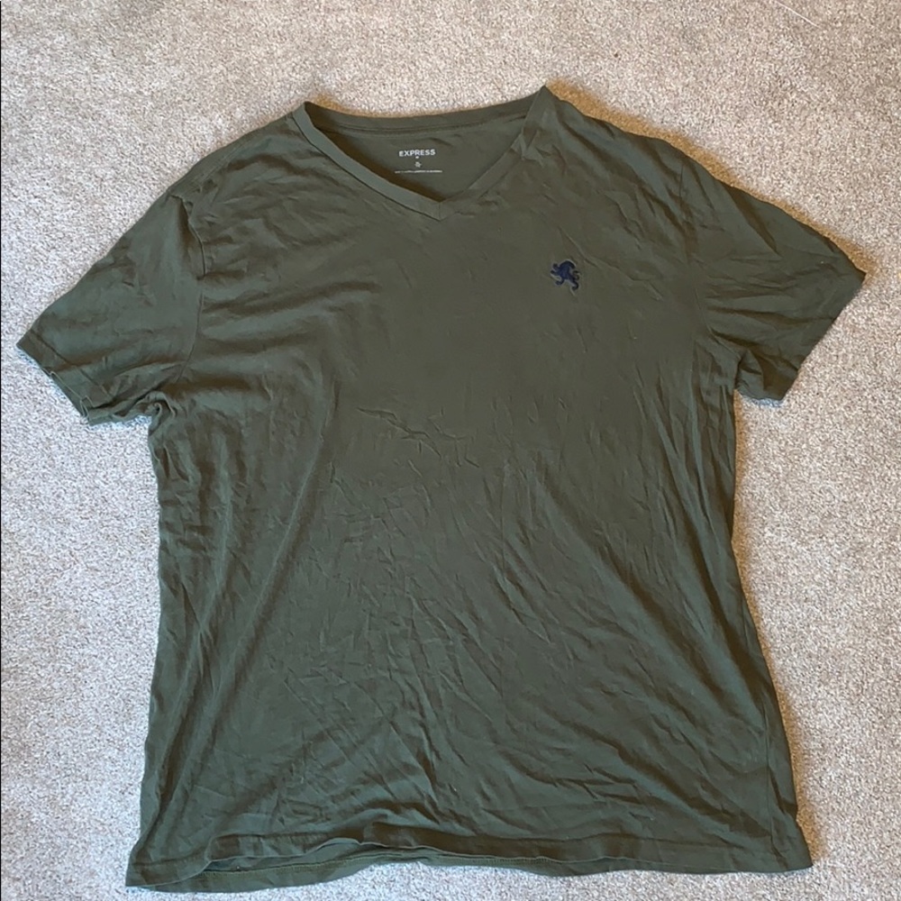 Olive Green Express T-Shirt